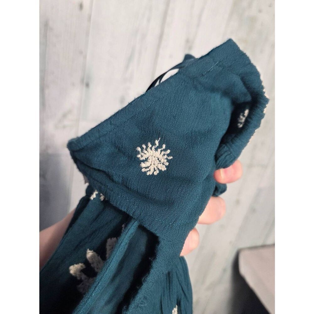 Free People Sweet Tennessee Embroidered Boho Mini Dress Sz. S - Picture 12 of 12